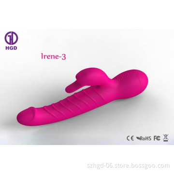 9 Bands Frequency Conversion Siliocne Vibrator Sex Toy For Woman G Spot Rotating